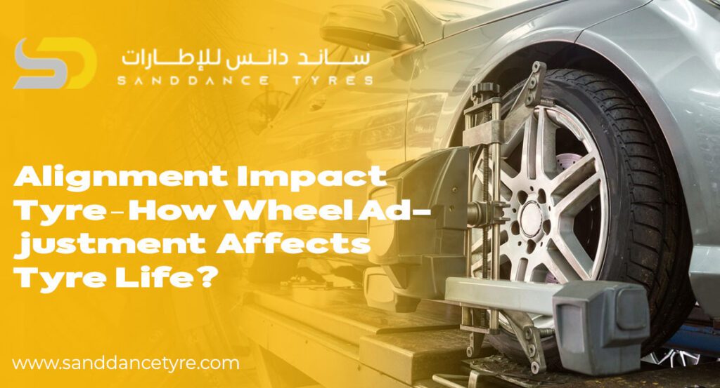 Alignment impact tyre