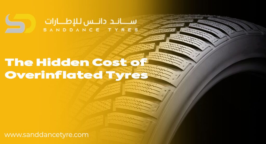 Overinflated tyres