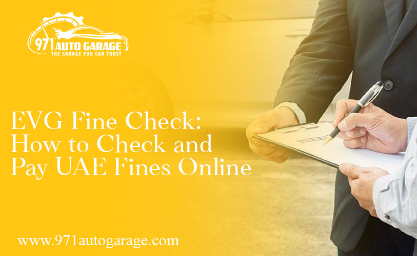 EVG Fine Check: How to Check and Pay UAE Fines Online