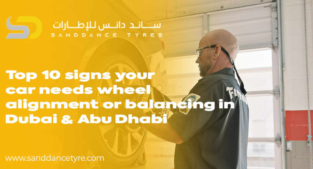 wheel balancing & alignment in Dubai