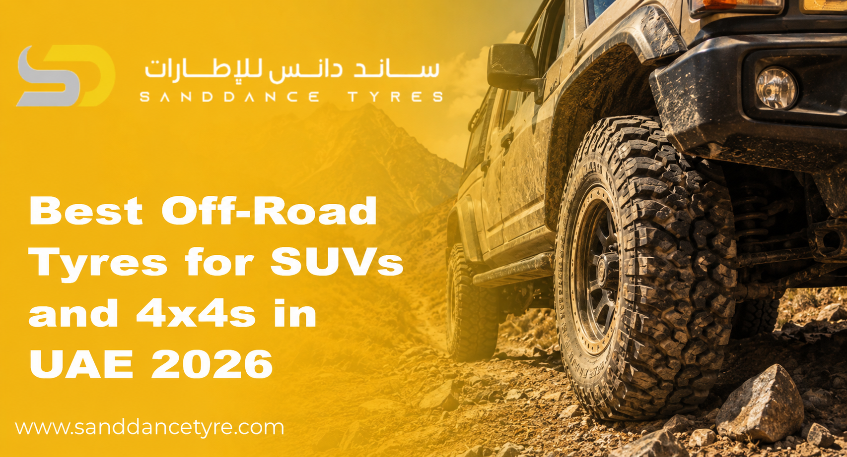 Best Off-Road Tyres for SUVs and 4x4s